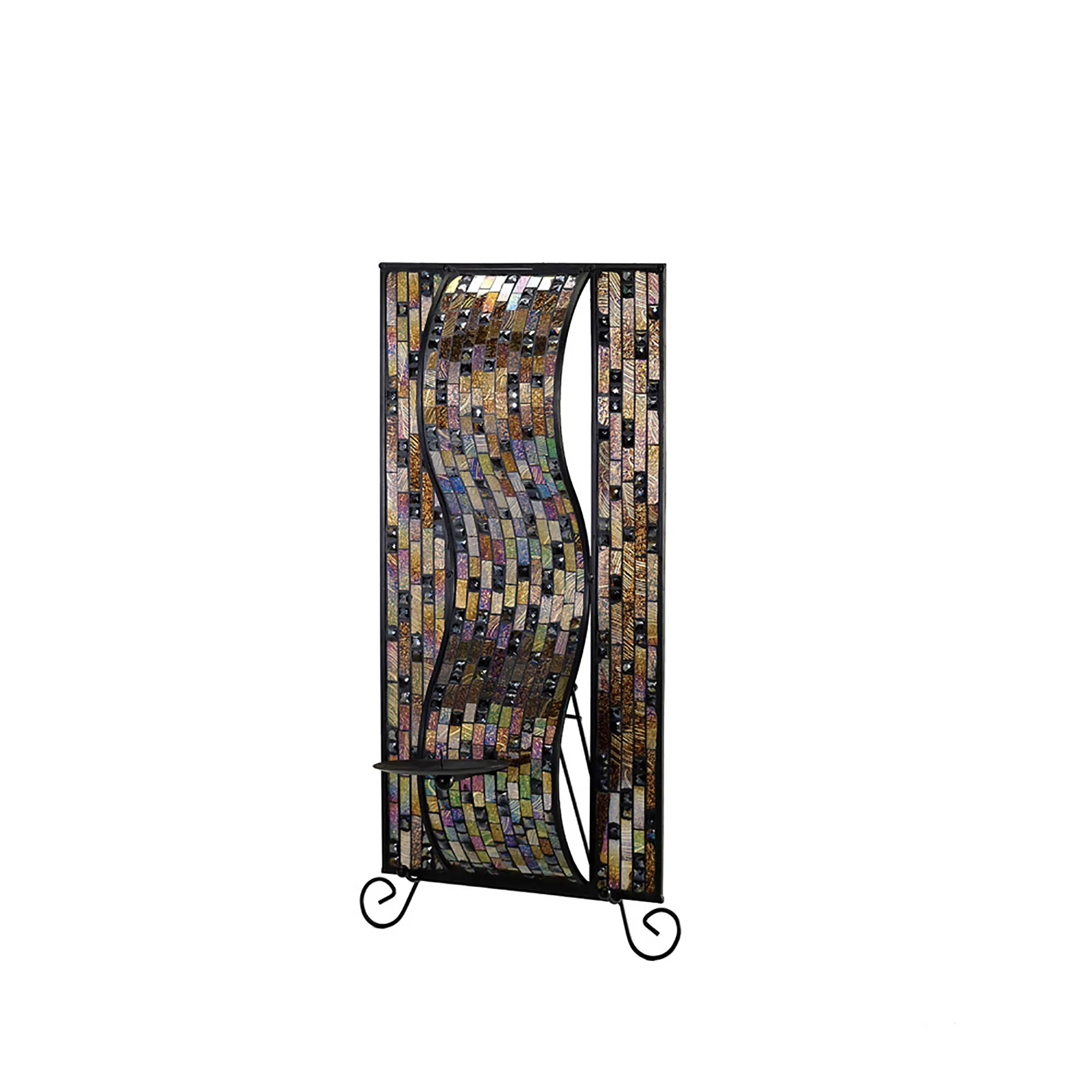 IL70282  Luana Mosaic Candle Holder